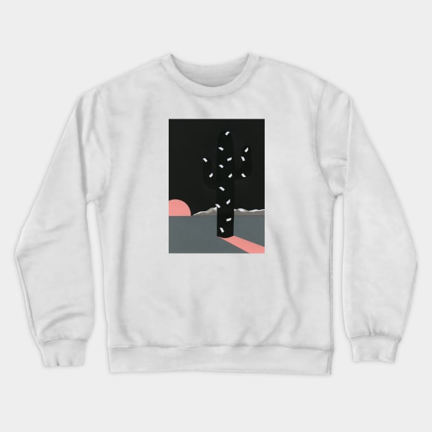 Black Sierra Nevada Crewneck Sweatshirt by Rosi Feist